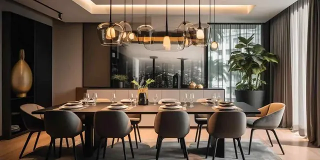 Illustrative dining area from the Brigade Banashankari gallery